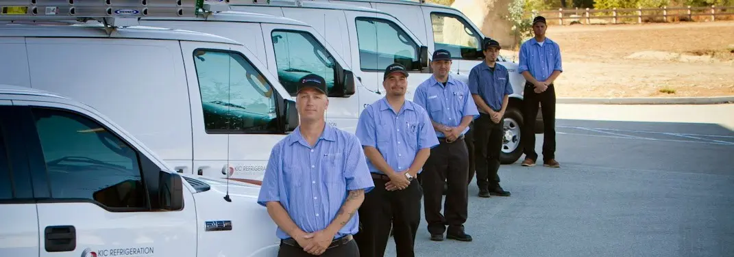 KIC Refrigeration crew ready for Mini Split Repair jobs across Justice